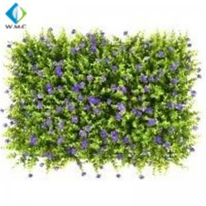 UV Resistant Artificial Grass Wall , PE Material Artificial Fence Roll