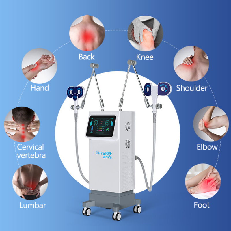 China High Power Double MagnetoTherapy Device 6 Tesla 4 Applicators for Pain Relief, Muscle Recovery and Circulation Improvement wholesale