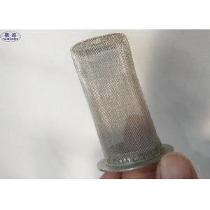 China Dome Woven Stainless Steel Strainers Filters Cap Single / Multi Layer supplier
