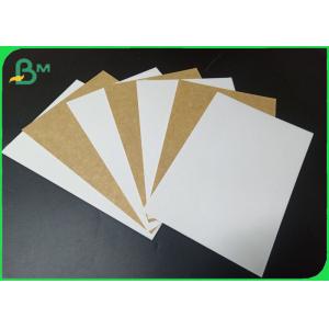 China 250gsm Food Grade White Coated Kraft Back Paper Roll for Bread Box supplier