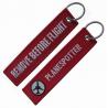 China Bag Luggage Remove Before Flight Keychain 125*25MM Dry Cleanable wholesale