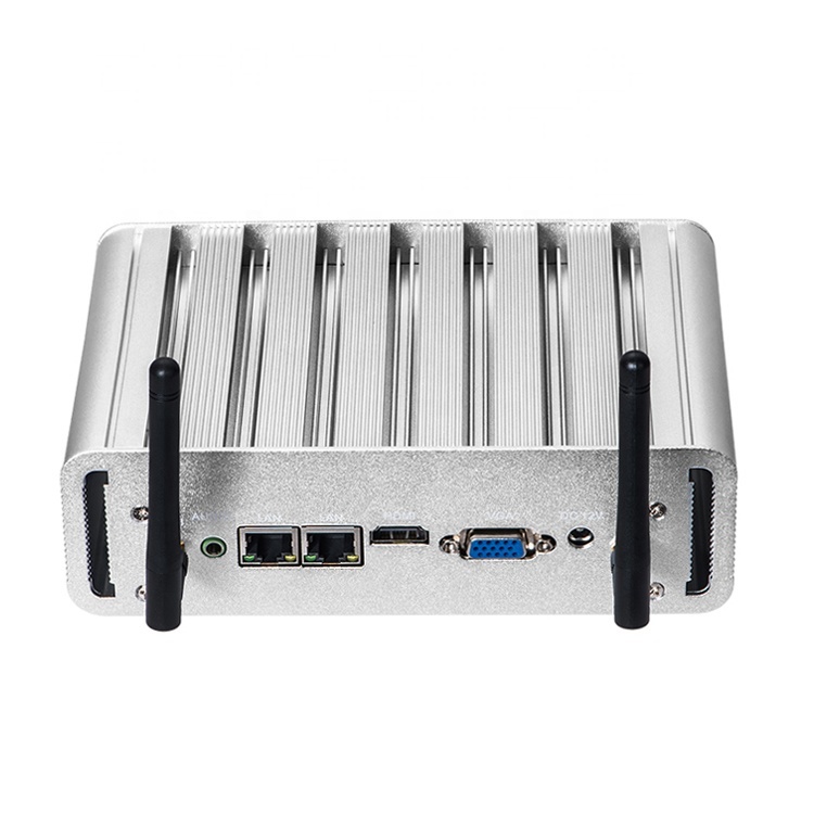 Industrial Mini PC with Intel Core i5-5200U Processor DDR3L RAM and mSATA SSD Barebone System Computer