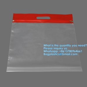 Plastic Envelopes File Folders, Plastic Folders With Pockets, Colored Folder For Documents Organizer Letter/A4 Size, Clear Filing Folders For Office School Paper Storage