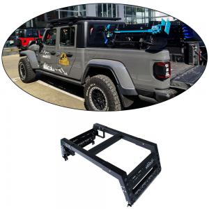 China Stainless Steel Net Weight 63kg Pickup Truck Thorax Bed Rack System for Toyota Tacuma supplier