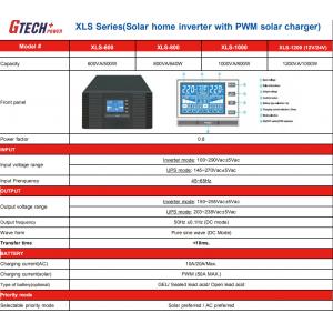 Hybrid Solar Power System 600VA 5000VA Pure Wave Inverter