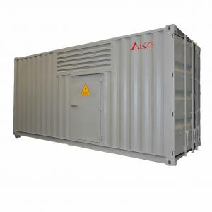 China Water Cooled Super Quiet Diesel Generator Canopy Type 800kW Soundproof supplier