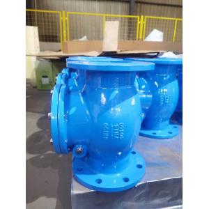 Metal Seat Cast Iron Check Valve Swing Type For Temperature Range -20C-120C