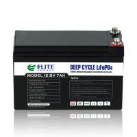 China Bluetooth 12V 7Ah Lithium Iron Battery IP54 Water Dust Resistant For Solar System on sale