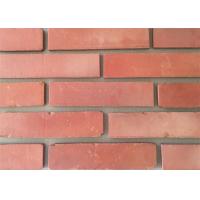 China 3D51-3 Clay Thin Veneer Brick Turned Color Veneer Brick With Smooth Surface Edge Damages Style on sale