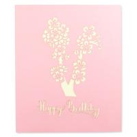 China ROHS Cherry Blossom Tree Pop Up Card, Greeting Cards OEM ODM on sale