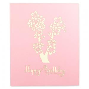 China ROHS Cherry Blossom Tree Pop Up Card, Greeting Cards OEM ODM supplier