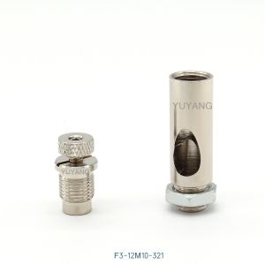 China M10 スレッドペンダントライトケーブルグリッパー 12*40mm メッシュナッツ F3-1/8-IP-321 高安定性 wholesale