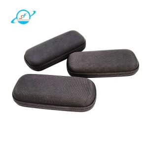Customization Spectacle Glasses Case With Zipper Eyeglass Travel Case Anti Pressure