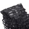 China Diseño de Clip de pelo humano de cútica completa en extensiones con estilo de rizos franceses y diseño popular wholesale