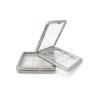9g capacity cosmetic packaging made of ABS and acrylic/PMMA plastic with custom processing and frosting surface treatment
