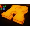 70mm 3D Solid Acrylic Led Letters 6500K Led Illuminated LED Channel Letter Sign