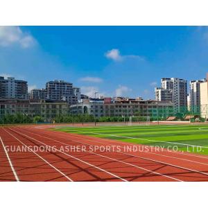 Customized Thickness EPDM Running Track Weather Resistance 2 Years Warranty