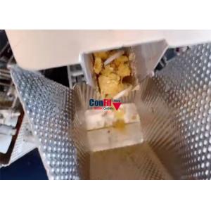 1000 Gram Rotary Vacuum Pouch Packing Machine For Meat Floss