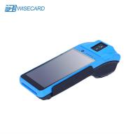 China GPRS EDGE Wireless POS Terminal Wisecard Handheld Android 7. 0 With NFC Scanner on sale