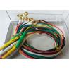 1.5m TPU EEG Cables With Gold Plating Copper Electrodes 2.0mm Connector