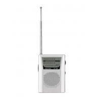 China ABS Pocket Am Fm Radio Built In Speaker Built In Antenna Compact Am Fm Radio 3.5MM jack on sale