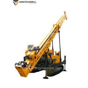 China Hydraulic Crawler Surface Exploration Core Drill Rig 400m For Mineral Core Drilling supplier