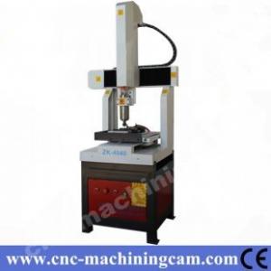 China Delta servo motor mini cnc machine for metal ZK-4040(400*400*400mm) supplier