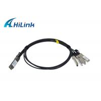 China QSFP DAC 40G Breakout Cable QSFP+ to 4 SFP+ For QDR Infiniband on sale