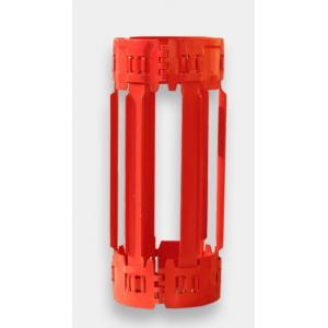 Non Welded Well Casing Centralizers 104 Series Casing Accessories Red Yellow