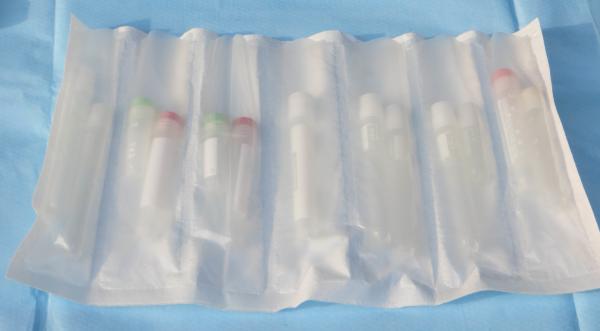 95kPa Medical Waste Biohazard Disposal Bags 7 Slotted Absorbent Pocket
