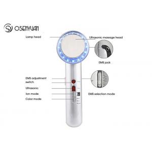 China Phototherapy Iontophoresis Ultrasound Beauty Machine EMS Cellulite Wrinkle Mark Remove wholesale
