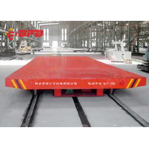 China factory 4 wheel electric motorized cable reel powered rail transfer trolley price