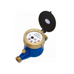 Plastic Brass Housing Multi Jet Water Meter Magnetic Drive DN15 - 25  Anti Frog