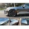 Dustfree Black Mirror Chrome Vinyl Wrap undisolventable 200micron Thickness