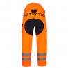 China Mesh Lining Chainsaw Protective Clothing Hi Vis Chainsaw Trousers wholesale