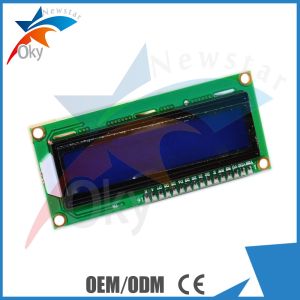 China Azul da exposição do módulo do LCD do caráter 16X2 do módulo 1602 de Arduino da relação de série de I2C supplier
