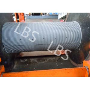 Low Noise Spooling Device Winch With Split Type LBS Groove Sleeve
