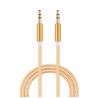 Phone Car Speaker MP4 3.5MM Audio Cable Nylon 1m Aux Cable For Headphones