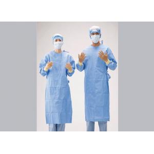China Colorful Disposable Doctor Gown With Acid Resistant Alkali Resistant supplier