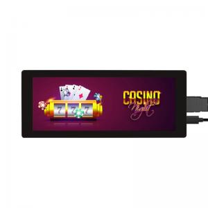 6.86 Inch Bar Type LCD Display USB Touch Screen For Casino Play