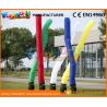 Parachute Nylon Single Leg Inflatable Air Dancers / Air Tube Man Sky Dancer