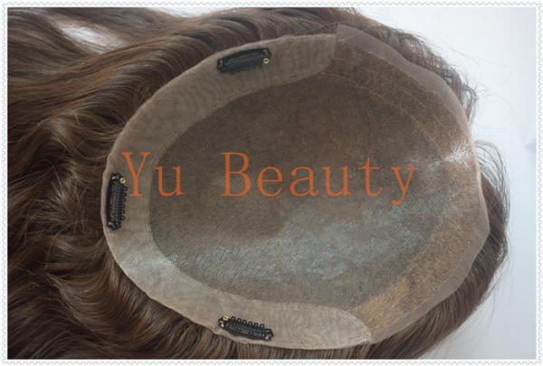 Top Quality Human Hair Welded Mono Lace Top Quality Cheap Factory Price 100%