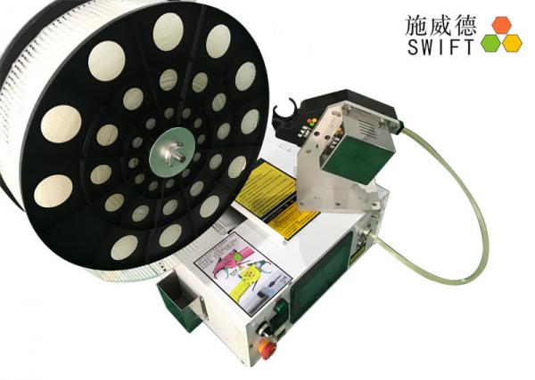 OEM Automatic Bundling Machine , Nylon Cable Tie Tool PLC Control With Touch