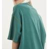 Custom Contrast Stitch Thread Blank T Shirts Short Sleeves 2XL No Label