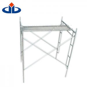China Building Steel H Frame Scaffolding Tubular Welded Frame Scaffold Strong Loading wholesale