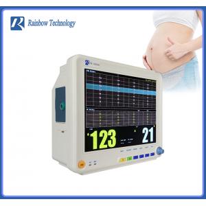 Battery Operated Fetal Heart Rate Monitor with Waveform Analysis and Alarm Function