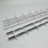 China Sharp Prong Upholstery Metal Tack Strip Galvanized Steel For Sofa Furniture on sale