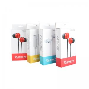 Recyclable 300gsm Printed Carton Box For Earphone