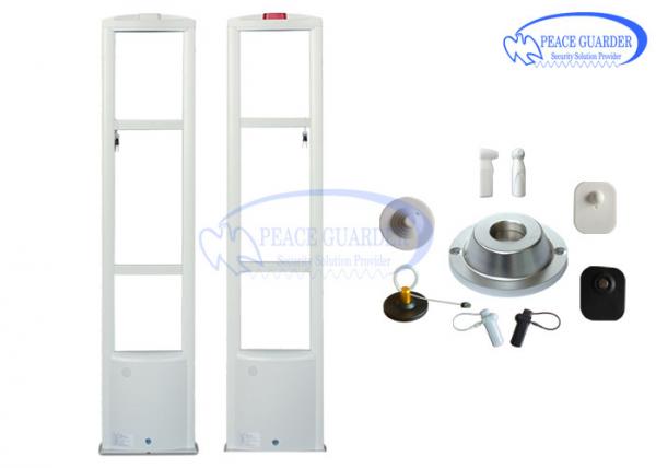 Supermarket Aluminum Retail Security System With RF Tag Detection Door