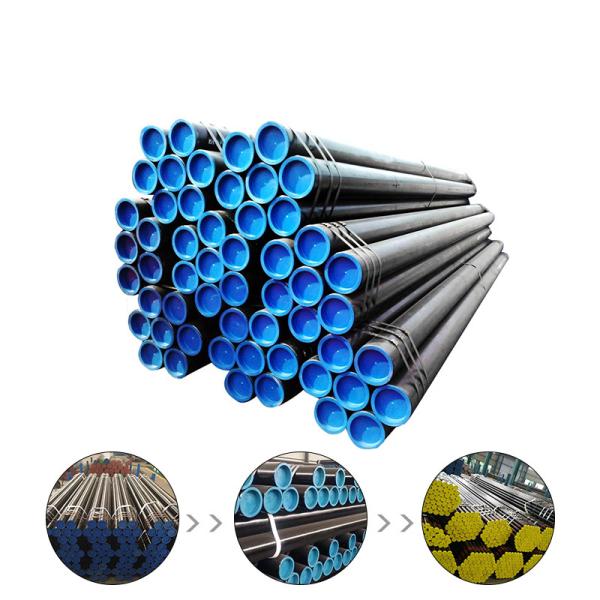 High Precision Boiler Pressure 5.8m 11.8m E355 A53 A106 A333 A335 Custom Size Seamless Steel Pipes